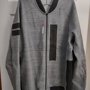 New black/grey Reebok jacket 2XL